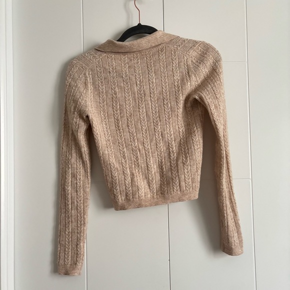 Aritzia Wilfred Polo Longsleeve Sweater - Picture 5 of 7